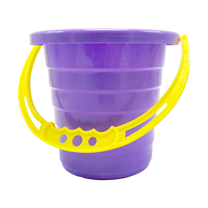 Дитяче відро для пісочниці "Середнє" S0009(Violet) фіолетовий 14 см Вінниця - фото 1