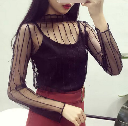 Блуза сетка черная женская разм S Киев - изображение 1