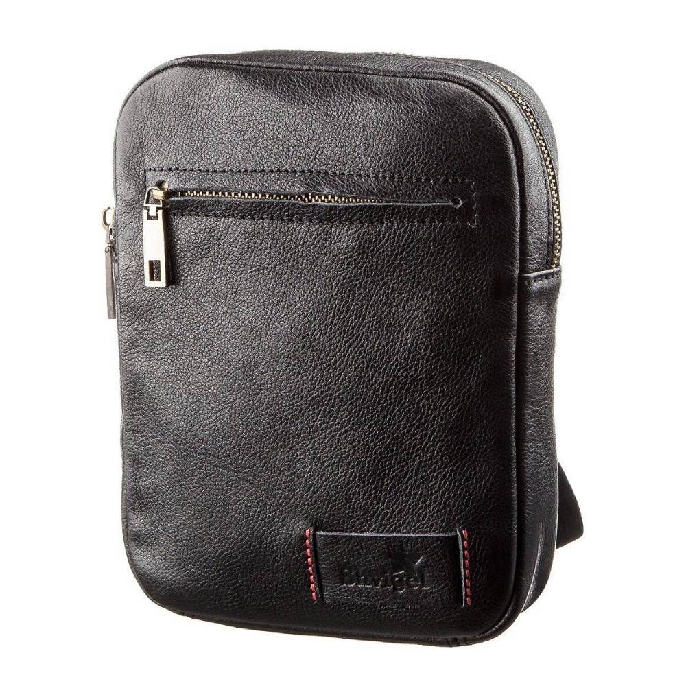 Мужская кожаная сумка SHVIGEL 19102 Коричневая Киев - изображение 1