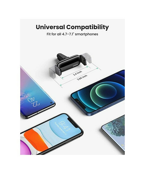 Автотримач для телефона UGREEN LP120 Air Vent Phone Holder (UGR-10422) Київ - фото 2