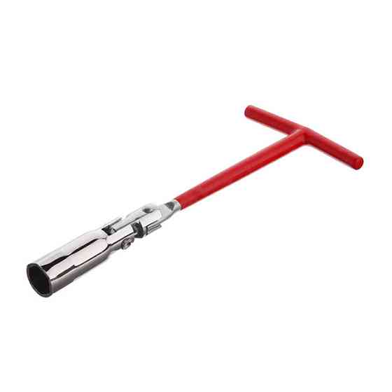 Ключ свечной Т-образный с шарниром, 16 мм, длина 210 мм INTERTOOL HT-1716 Киев