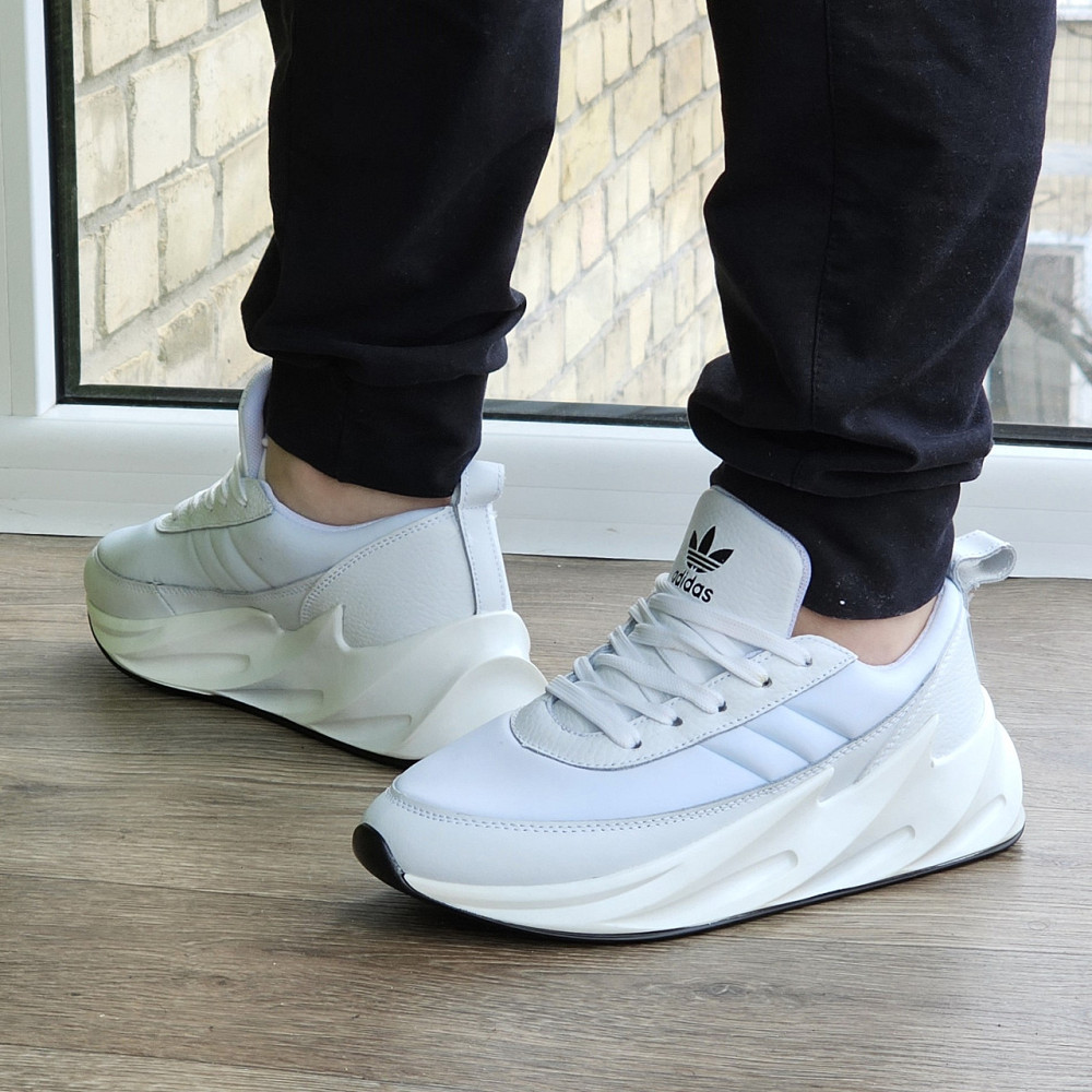 Кроссовки Adidas $harks Женские Адидас Белые Акулы (размеры: 36,37,39) Днепр - изображение 7