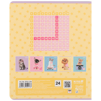 Зошит Kite Studio Pets, 24 аркуші, клітинка (SP25-238) Вінниця - фото 5