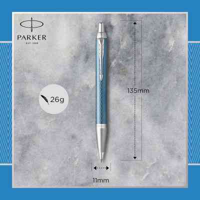 Ручка кулькова Parker IM 17 Premium Blue Grey CT BP (24 932) Вінниця