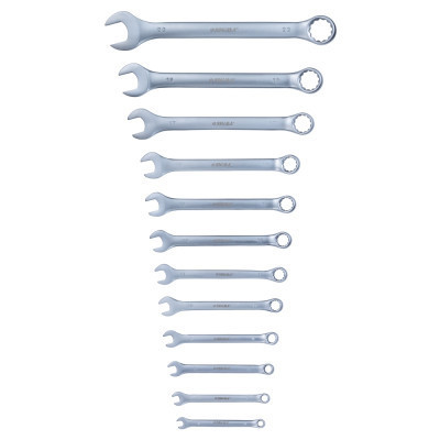 Ключ Sigma набір рожково-накидних 12шт 6-22мм CrV (6010121) Вінниця - фото 2