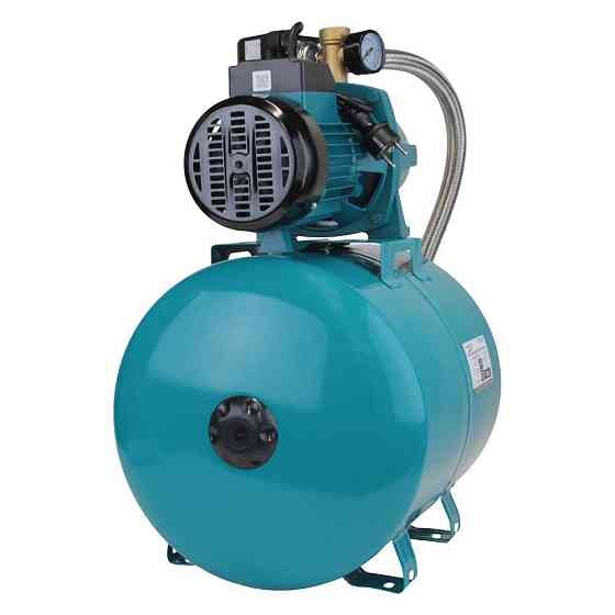 LEO Станция 1.1кВт Hmax 55м Qmax 80л/мин (самовсасывающий насос) 50л Украина LEO (775325/50) Коломыя