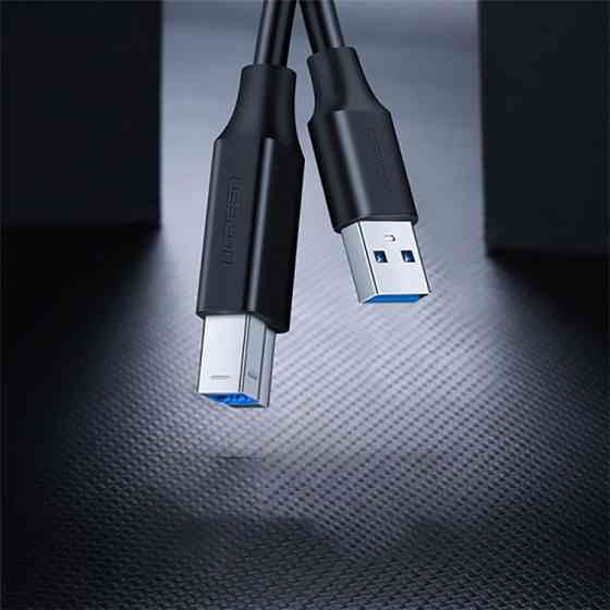 Кабель подовжувач USB 3.0 Fast Speed 5Gbps Transmission UGreen 10372 (Чорний, 2м) Николаев