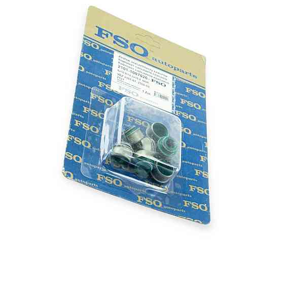 Сальник 2101-2115 (8 кл) 2121-21214, 2123, 1102, Сенс, 3302, 31519 (406) (к-кт 8 шт) (Зеленая ) клапанов Мукачево