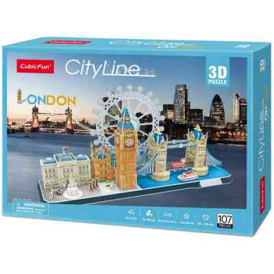 Пазл Cubic Fun Тривимірний пазл CityLine London (MC253h) Вінниця