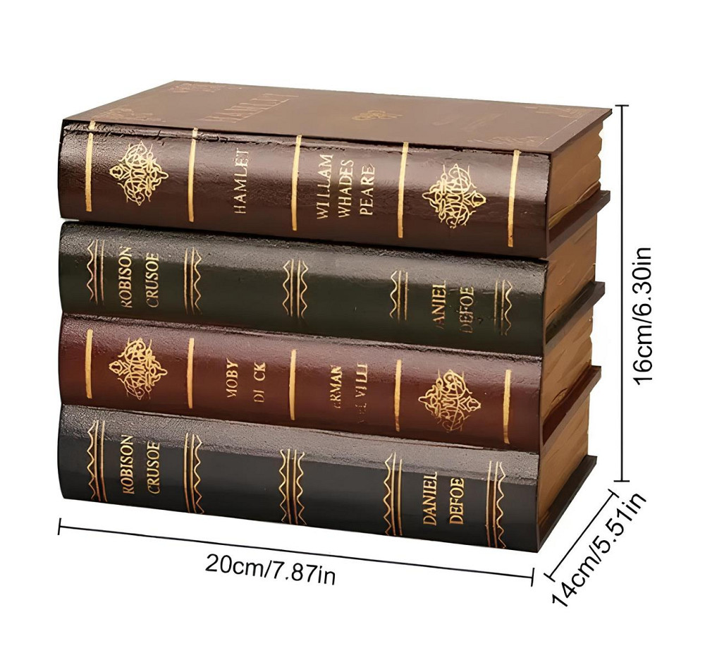 Книжный тайник-шкатулка RESTEQ — оригинальное решение для хранения ценностей и украшение интерьера Киев - изображение 3