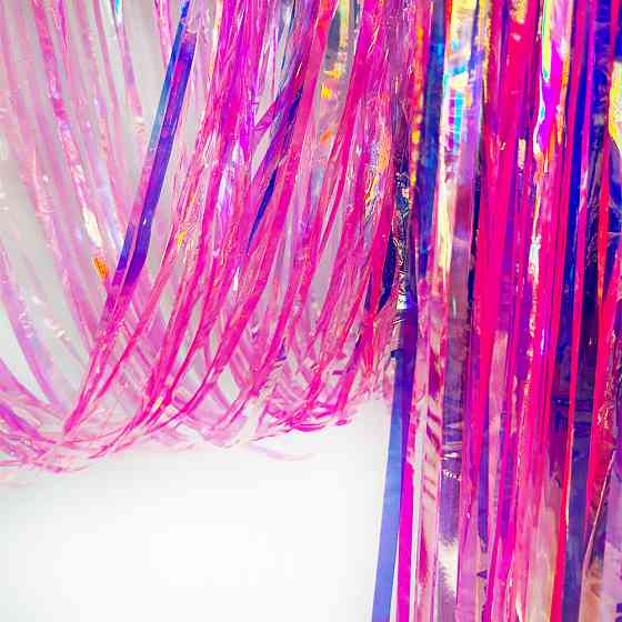 Дощик для фото зони 1 м на 1 м перламутрово-рожевий Київ