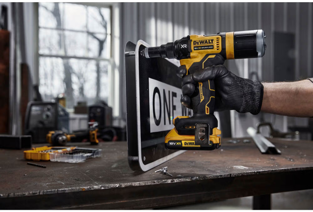 Професійний акумуляторний заклепочник DeWALT DCF403NT : без АКБ, безщітковий (DCF403NT) Київ - фото 9