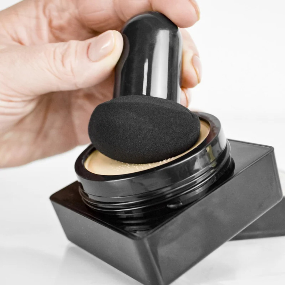 Кушон і спонжик Images Moisture Cream Concealer, колір Натуральний + Подарунок Очищувальна маска-стік / Тональник Київ - фото 4