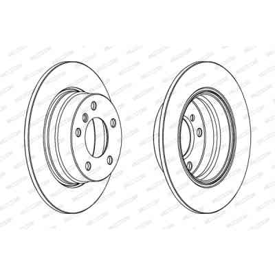 Тормозной диск FERODO DDF1303C Винница
