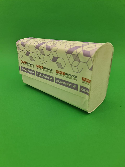 Рушники паперові ZZ біле 200 аркушів PRO Харків - фото 1