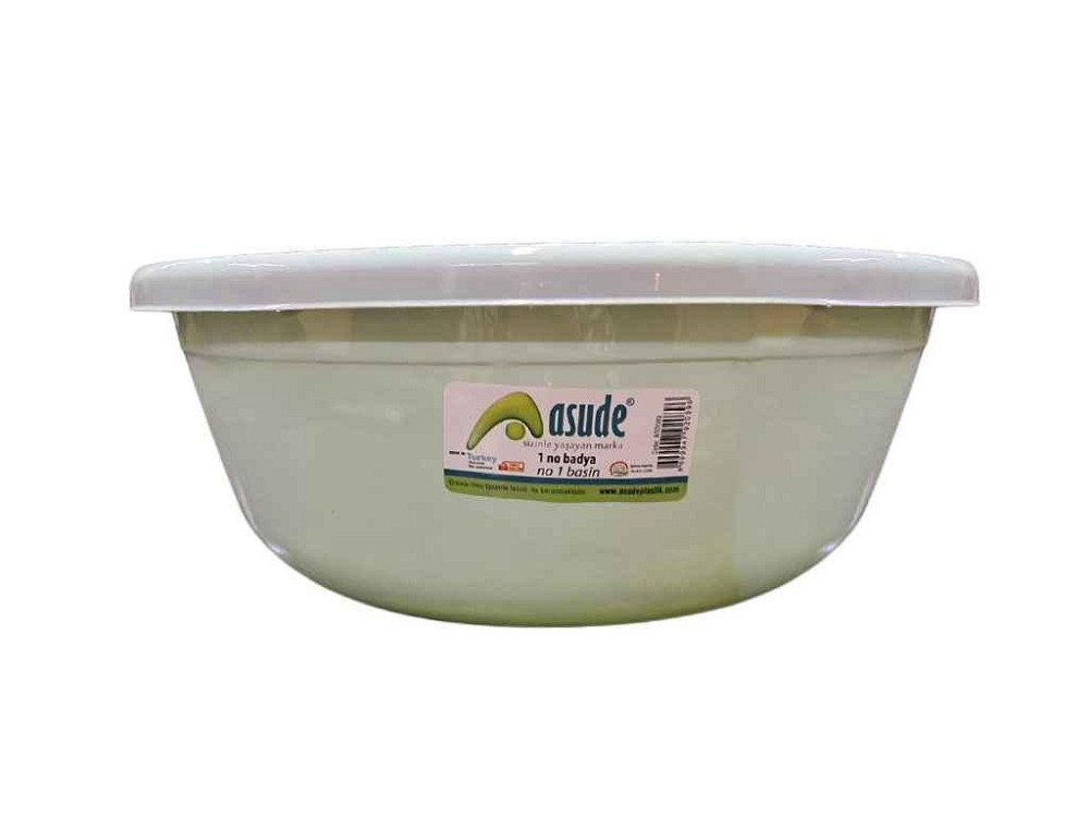 Миска пл. 5,5 л м'ята ТМ ASUDE PLASTIK Solmir Київ - фото 1