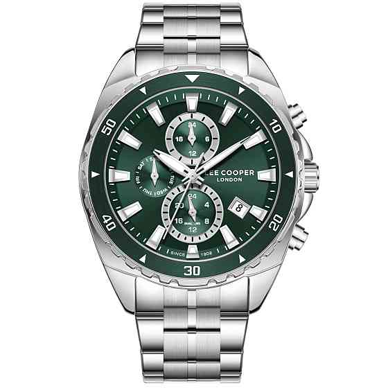 Годинник чоловічий наручний Lee Cooper Fabrique (Сріблястий) Київ