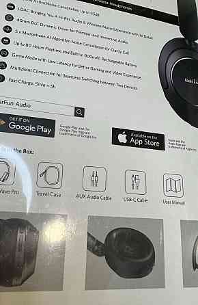 EarFun Wave Pro ANC Wireless Headphones оригінал. Харків