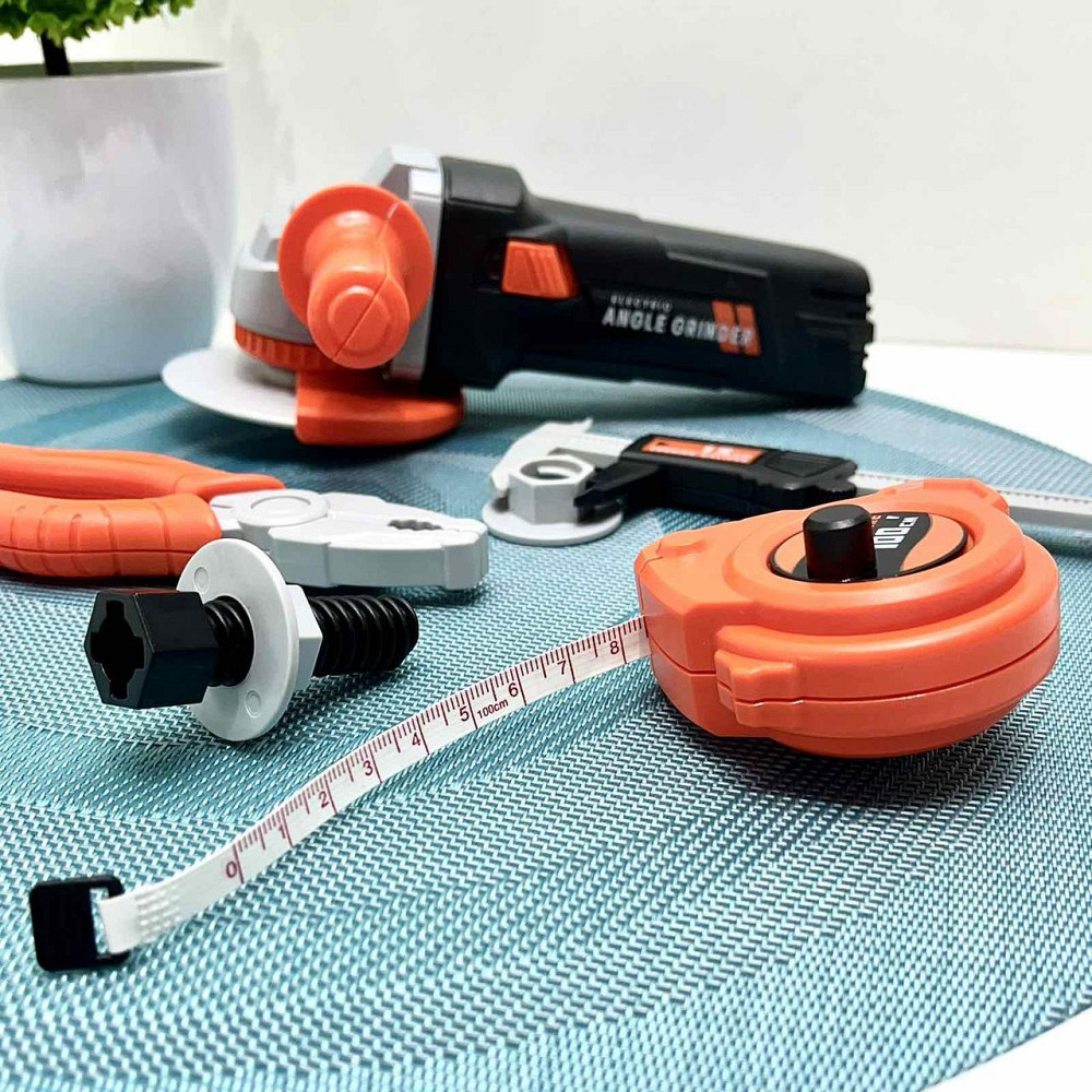 Набір інструментів 11 предметів Чорно-жовтогарячий (778-15) Чернігів - фото 7