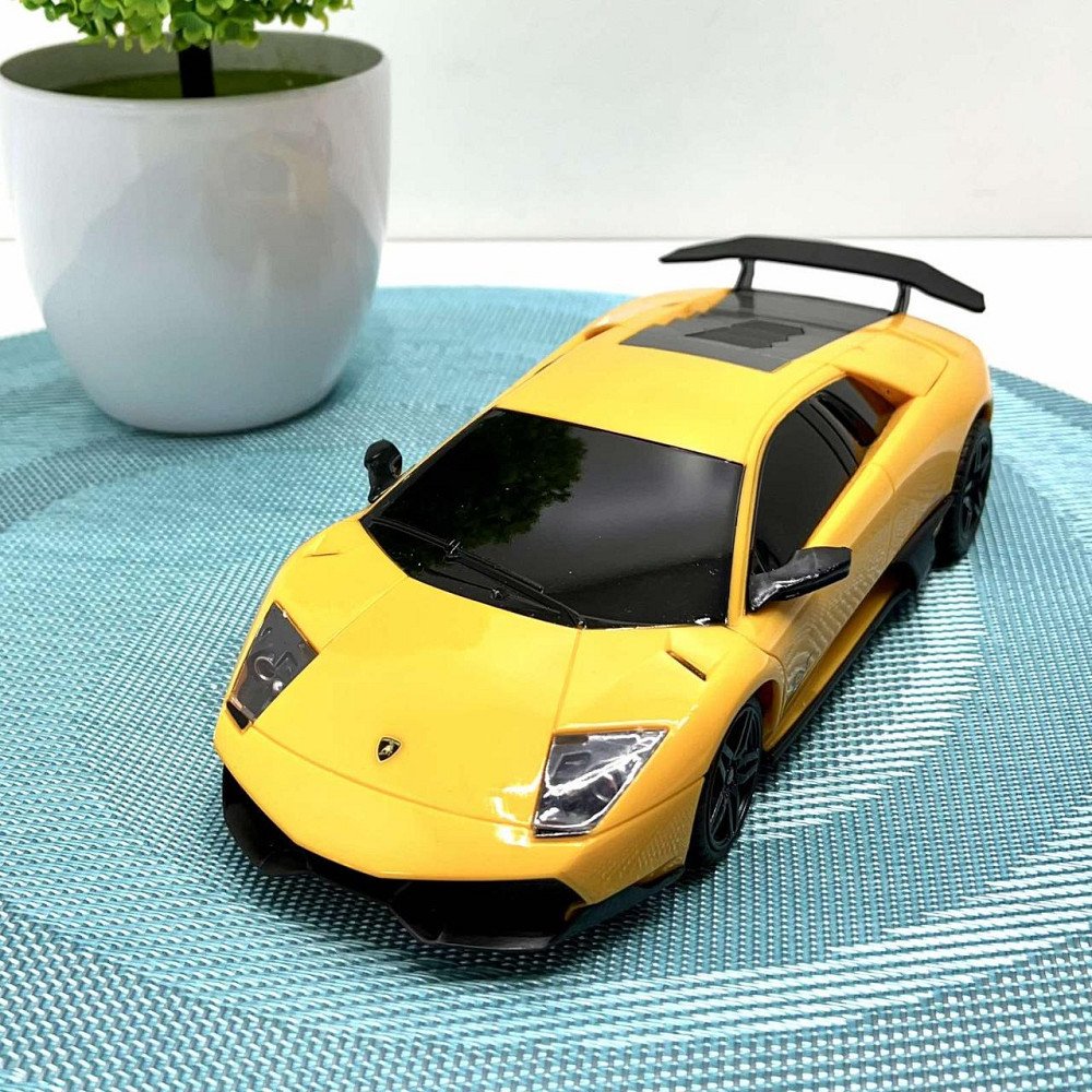 Машинка Lamborghini на радіокеруванні Автосвіт масштаб 1:24 Жовта (AR-2325) Чернігів - фото 2