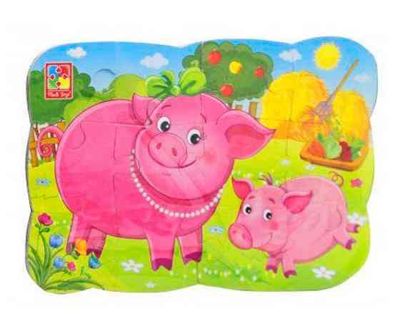 Детские пазлы на магните 