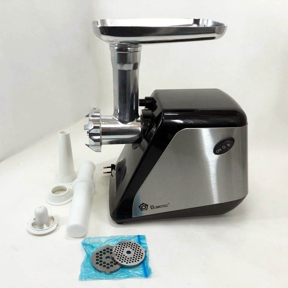 Электромясорубки с металлическими шестернями Domotec MS-2022 2800 Вт, Мясорубка крупная HK-56 Львов - изображение 10