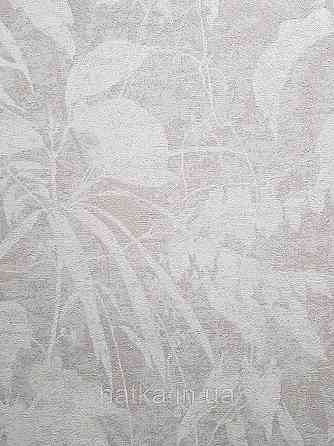 Шпалери вінілові на флізеліні AS creation Metropolitan stories By Time 0,53х10 листя гілки білі сірі Київ