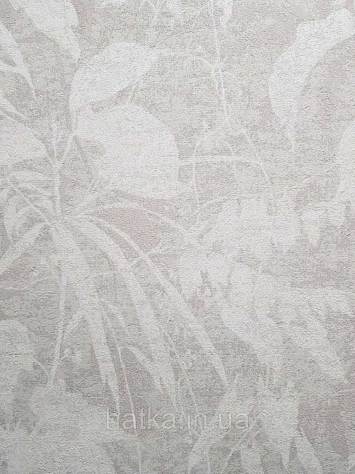 Шпалери вінілові на флізеліні AS creation Metropolitan stories By Time 0,53х10 листя гілки білі сірі Київ - фото 1