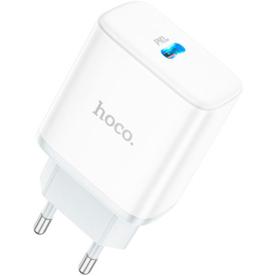 Зарядний пристрій HOCO C104A Stage USB-C PD20W White (6931474782892) Вінниця - фото 1