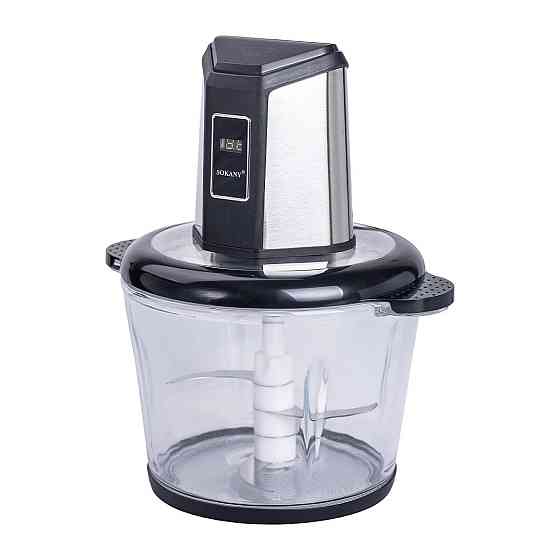 Чоппер Sokany 800 Вт з чашею на 2,5 л, 4 лезвія Київ