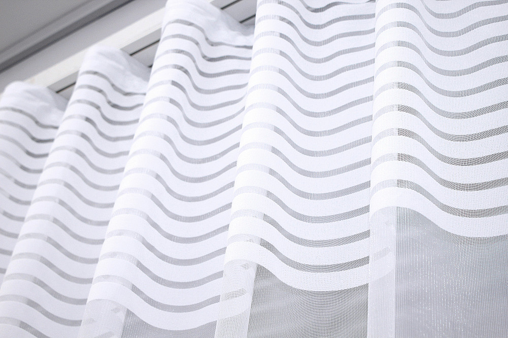 Тюль VR-Textil 1894т Фатин з вишивкою та люрексом Бежевий 300х150 см (40-262) Київ - фото 8