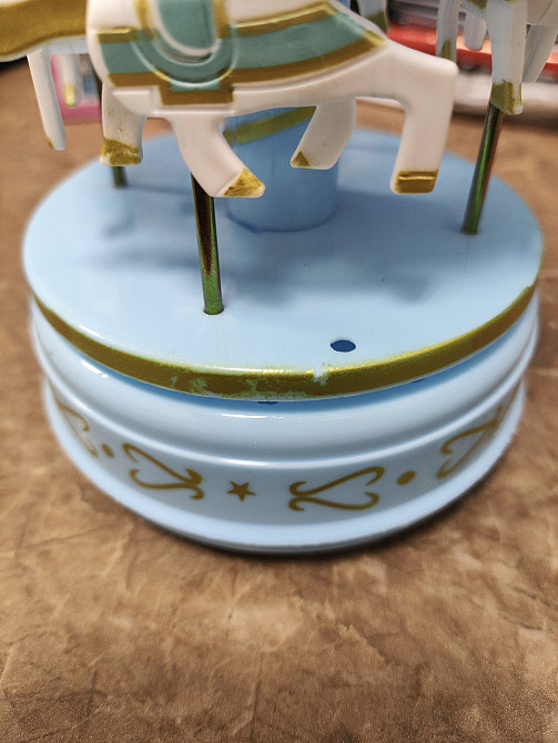 УЦІНКА! Карусель музична блакитна Смела - изображение 2