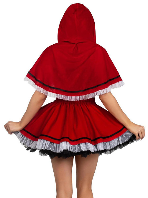 Костюм Красной Шапочки Leg Avenue Flirty Miss Red Top and Skirt S Sex Aura Киев - изображение 2