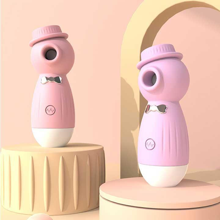 Клиторальный вакуумный вибратор в шляпе Wo-sex LiloUSB - Фиолетовый Винница - изображение 6