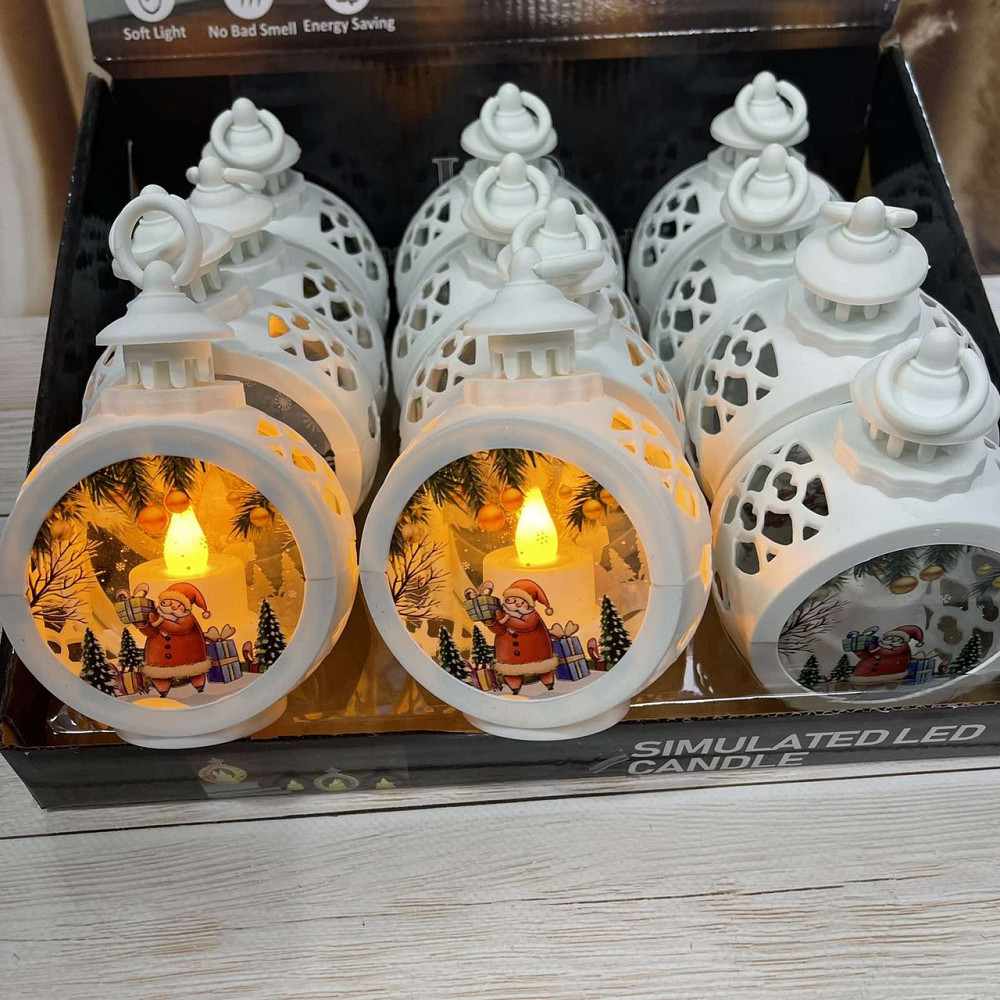 Новорічний декоративний світильник. Світильник нічник Одеса - фото 2