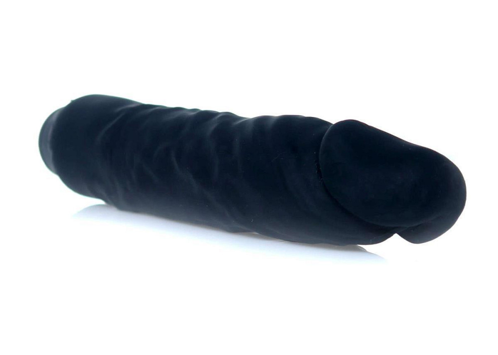 Вібратор Wibrator-Real Skin - Black Sex Aura Київ - фото 5