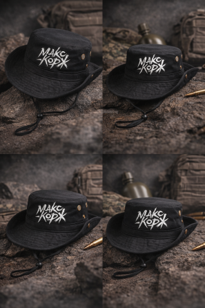 Панама «Макс Корж» з принтом логотипа Чернівці