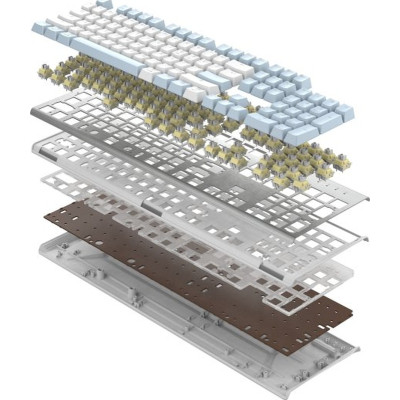 Клавіатура A4Tech FS100 RGB FS Switch USB Icy Blue (4711422004069) Вінниця - фото 2
