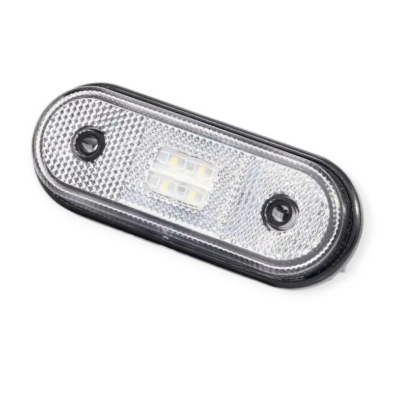 Фонарь овальный белый 120х46мм FT-020 B LED (12-24V) маркерный Мукачево - изображение 2