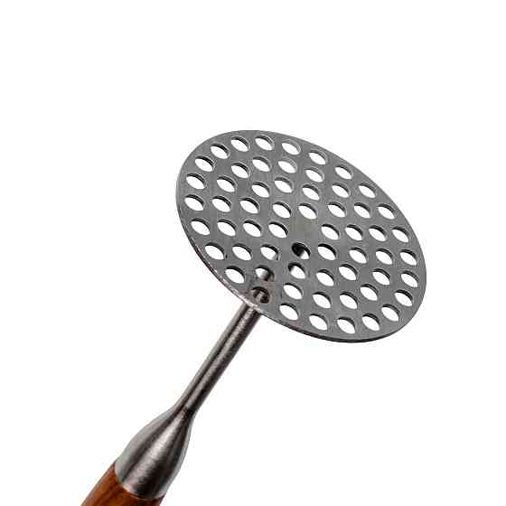 Картофелемялка для пюре 26 (см) толкушка для картошки из нержавейки с деревянной ручкой HP-8-59 Киев