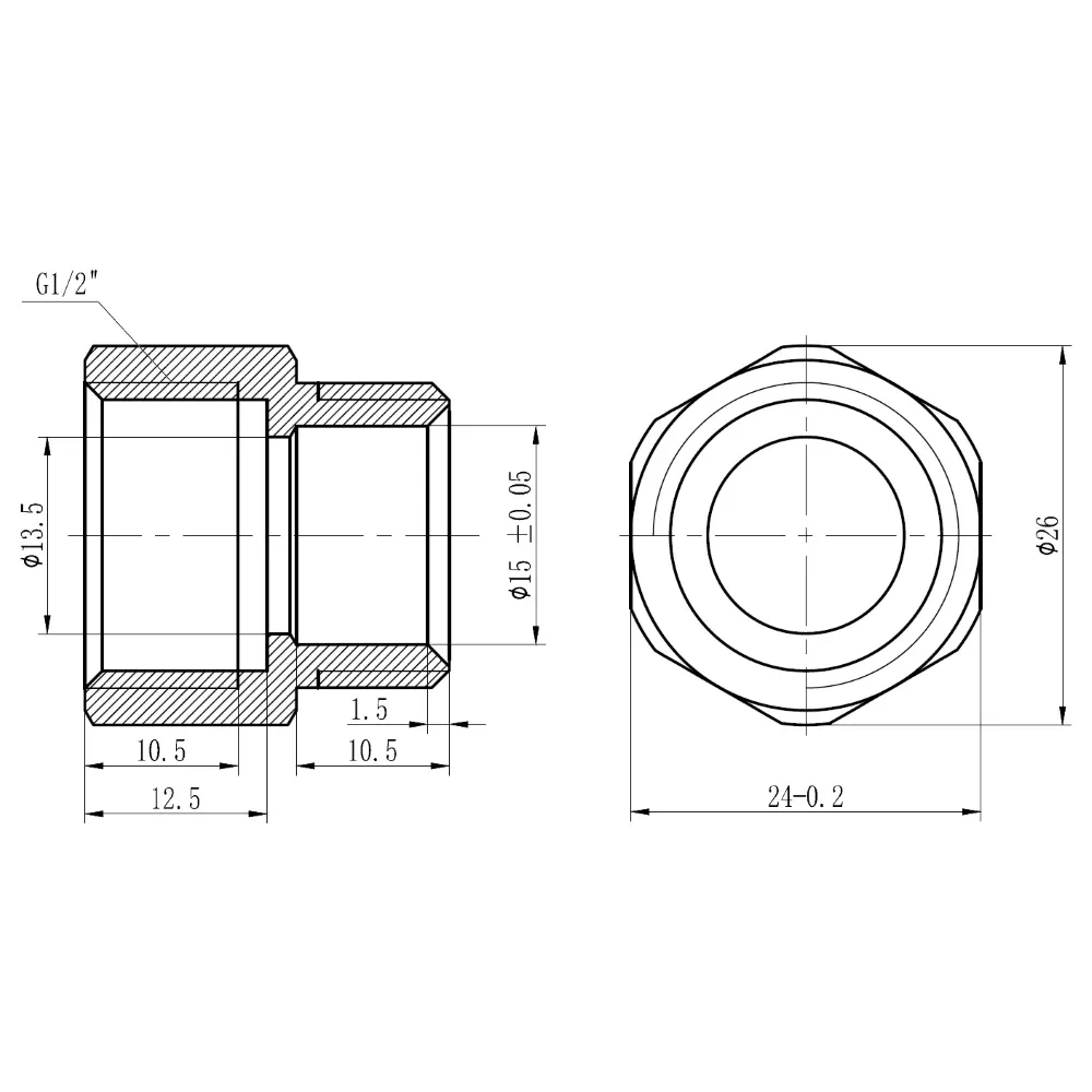 Муфта обтискна Thermo Alliance Forte 16х1/2" В SF171W1615 Київ - фото 8