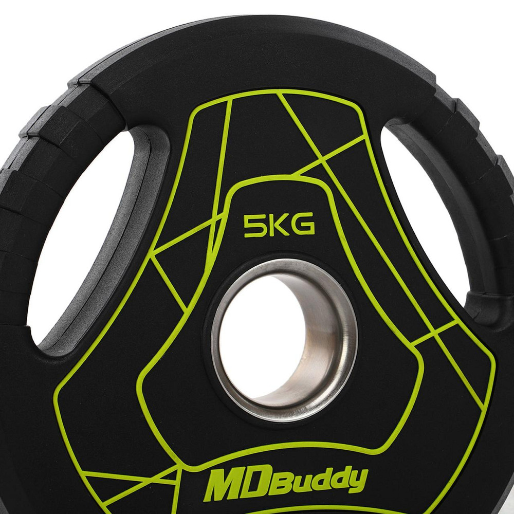 Диск поліуретановий 5 кг 51 мм MD Buddy-9647-5 Київ - фото 5