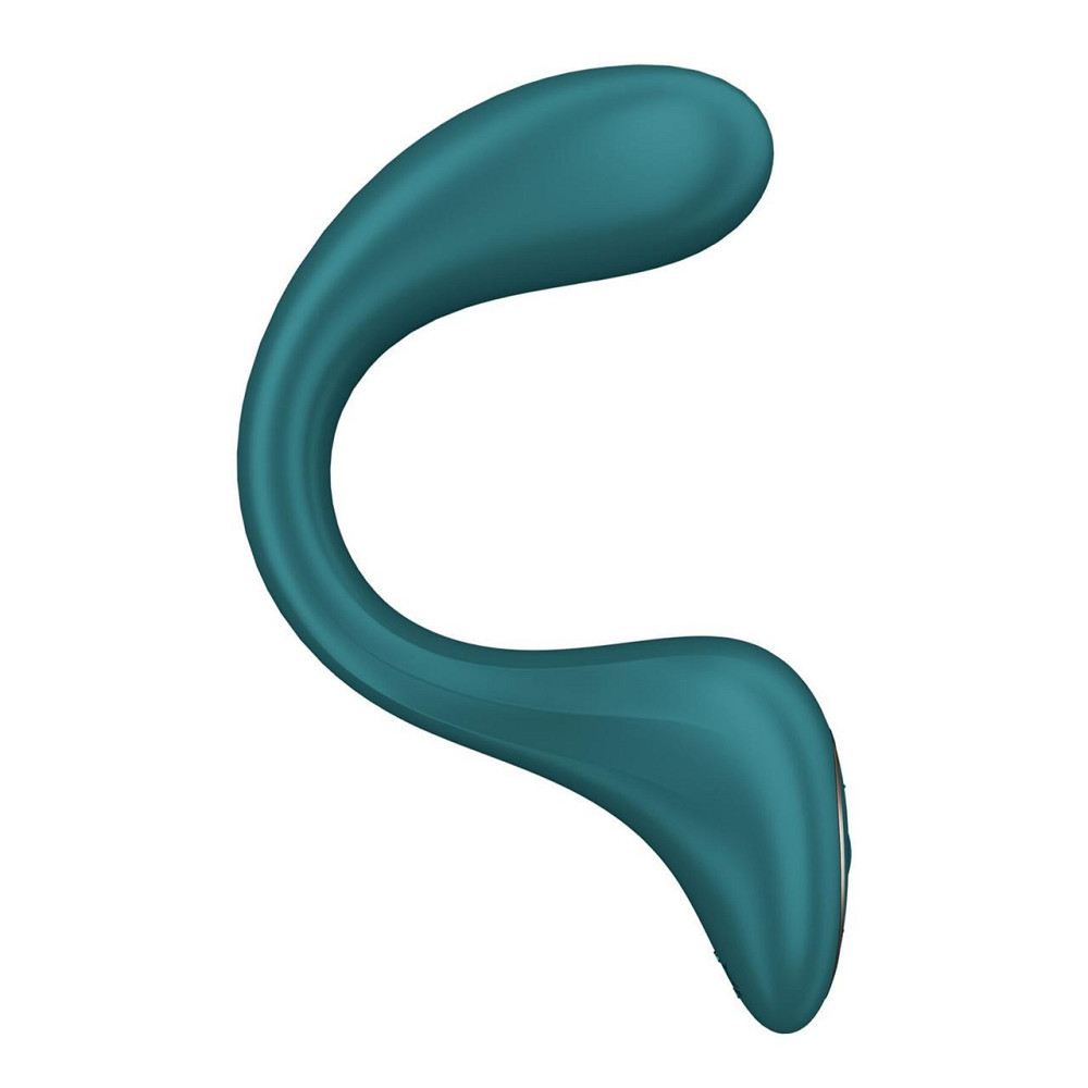 Вагінально-кліторальний вібратор Satisfyer G for Goddess 2 Bottle Green, 2 мотори Sex Aura Київ - фото 1
