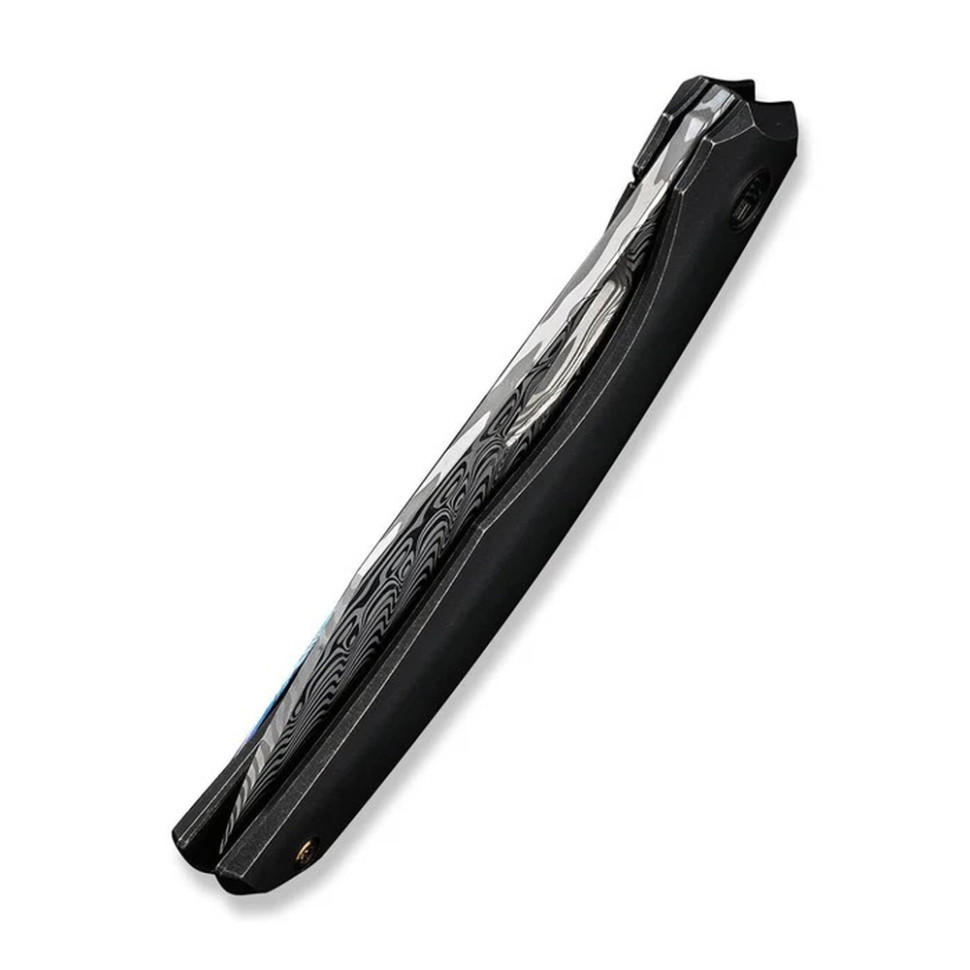 Ніж складаний туристичний WE Knife Ignio Mystery Box Ignio Mystery Box, (8.39 см) Damasteel (Hakkapella) / 6AL4V Titanium чорний Київ - фото 7