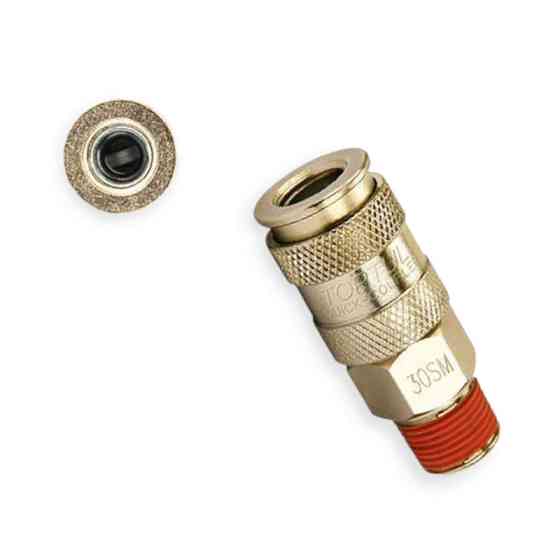 Быстросьёмное соединение с клапаном под резьбу 1/2