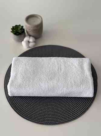Рушник банний махровий Ideal Textile білий 70х140 см 550 г/м2 (56860368) Чернівці