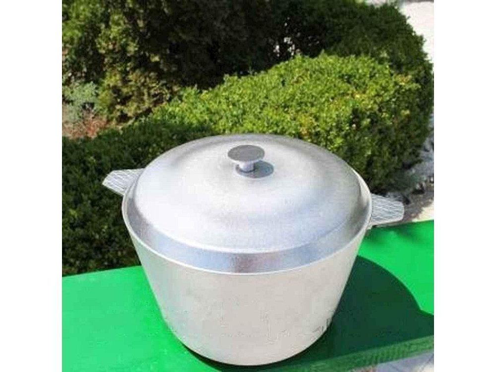 Каструля з кришкою 9,00л ТМ ПОЛІМЕТ   Solmir Київ - фото 1
