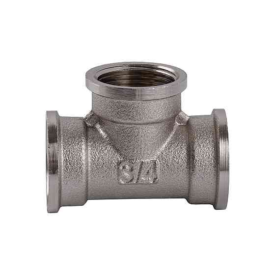 Тройник 3/4″ВВВ никелированный NT441S OPTIMUM Киев
