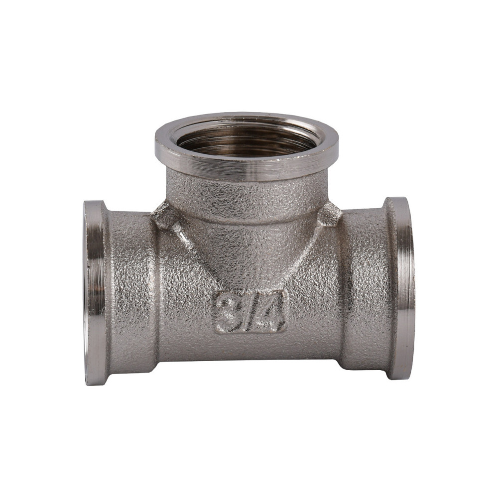 Тройник 3/4″ВВВ никелированный NT441S OPTIMUM Киев - изображение 2