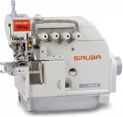 Швейна машина Siruba Owerlok Cylindryczny 747Ks-514M3-24 Київ - фото 1